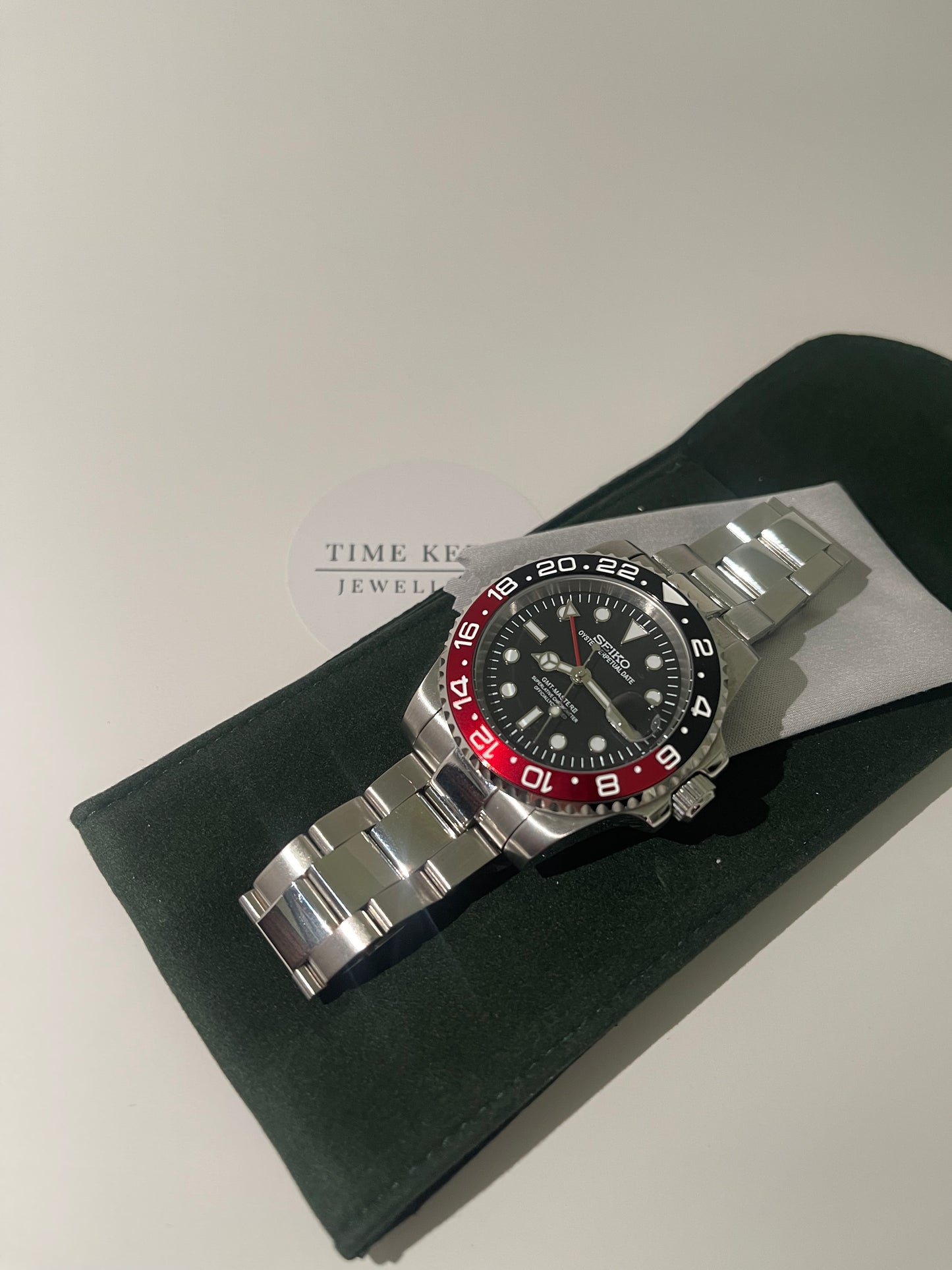 39mm Seiko Submariner Coca Cola